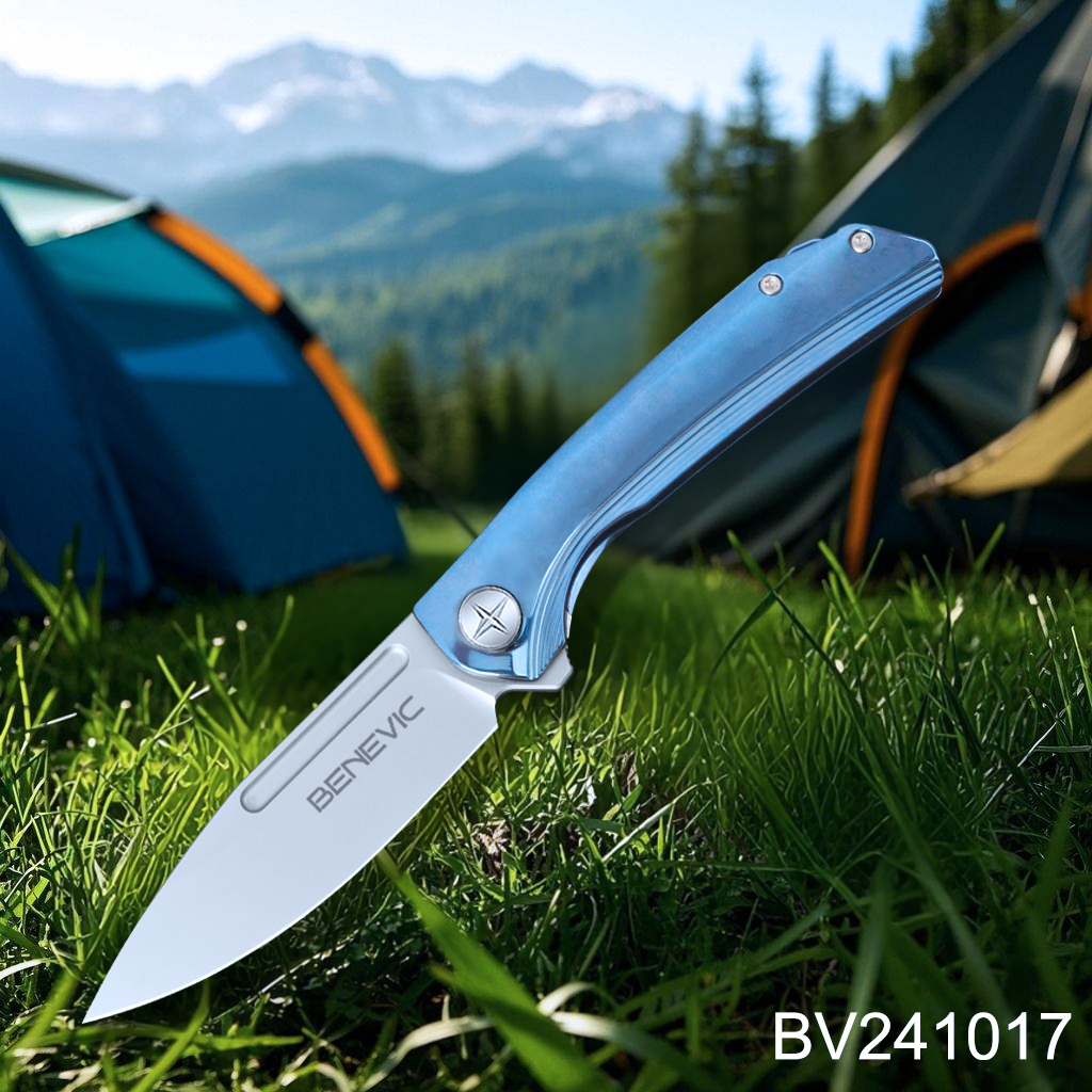 BV241017 Folding Pocket Knife with Ball Bearing Assist