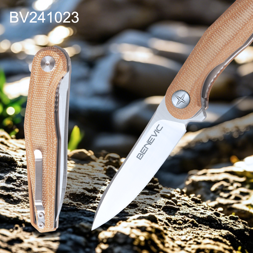 BV241023 Folding Pocket Knife with Ball Bearing Assist