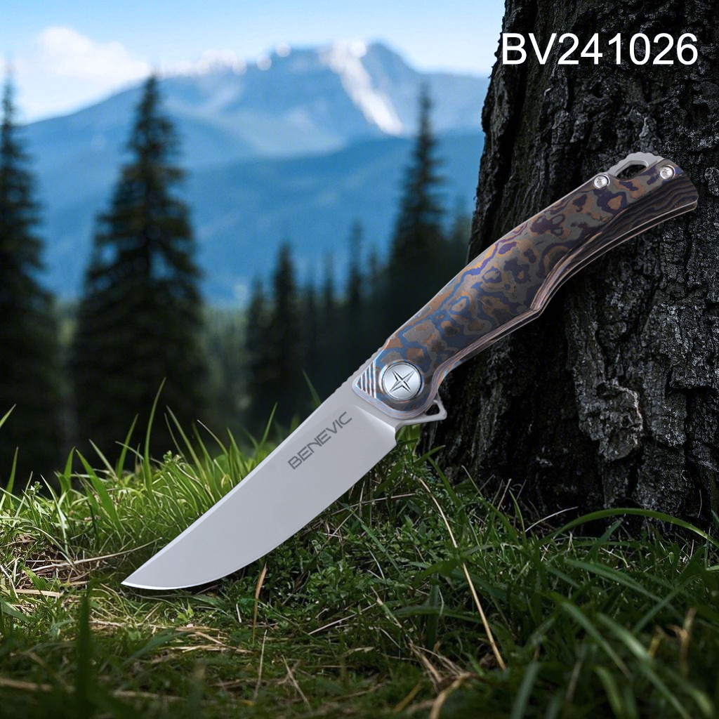 BV241026 Folding Pocket Knife with Ball Bearing Assist